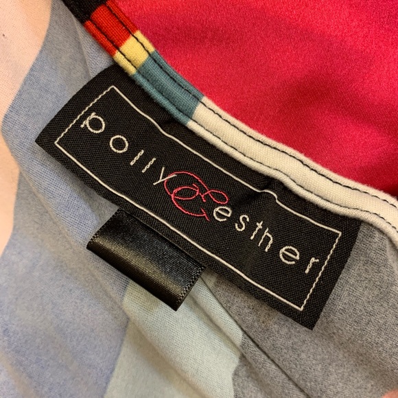 Crop Long Sleeve Multicolored Top - Picture 3 of 3